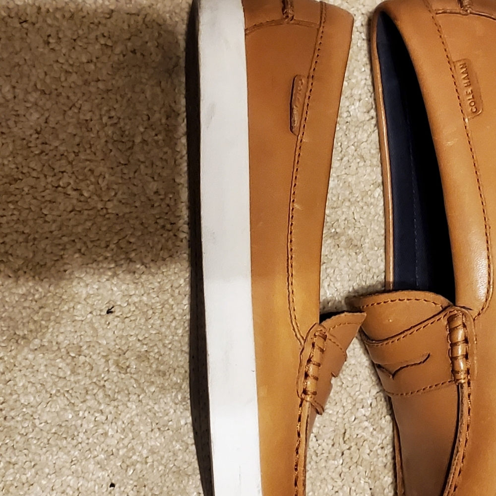 Cole Haan Tan Leather Loafer